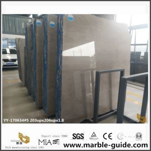 China Caesar Grey Marble Slabs In Stock for Sale with Newly Cut
