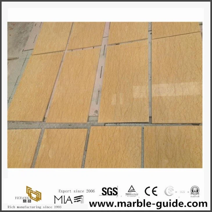 Sunny Yellow Marble Slab For Floor Tile