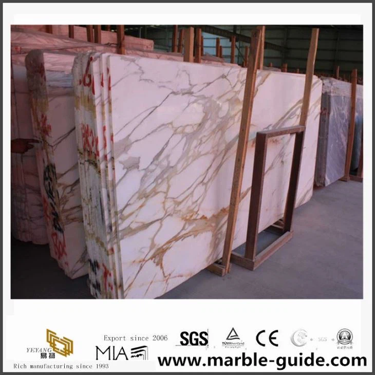 White And Gold Marble Direct Factory Price