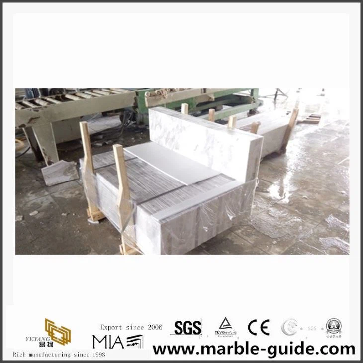 White Marble Stairs/Step For Interior Floor