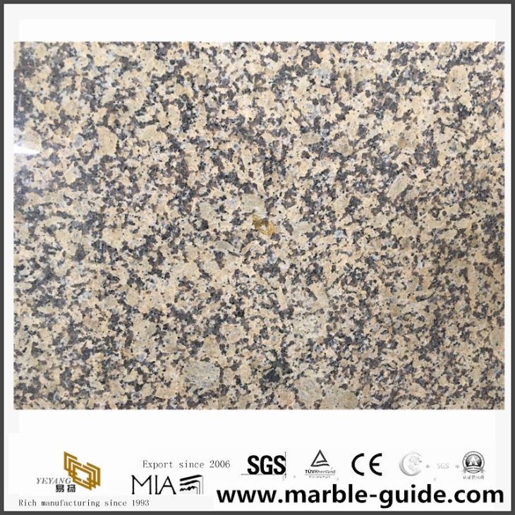 Chrysanthemum Yellow Granite Stone Tiles