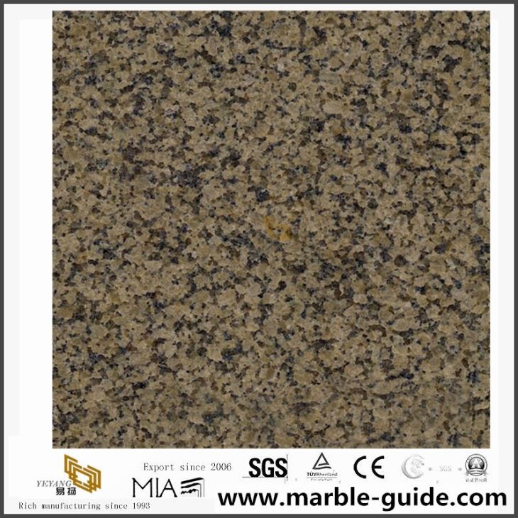 Chrysanthemum Yellow Granite Stone Tiles
