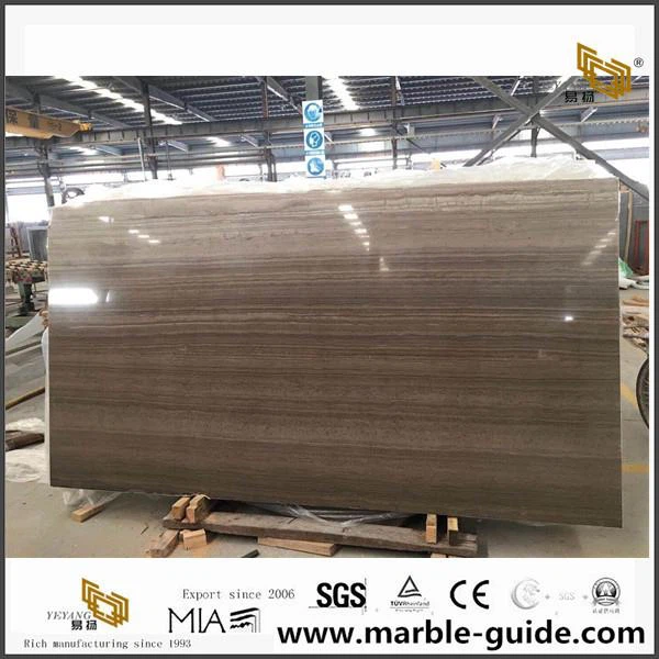 Luxury Coffee Wood Marble Slabs