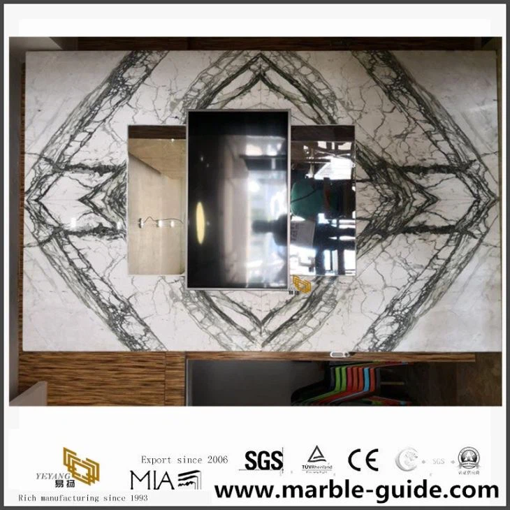 New China Orchid Onyx White Marble Slabs For Bathroom Background Wall Design