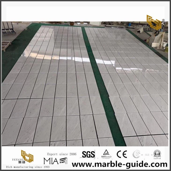 Polished Sivec White Marble Tile