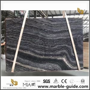 Ancient Wood Grain Marble Slab for Interior Decoration