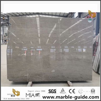 Caesar Grey Marble Slab for Hotel Lobby
