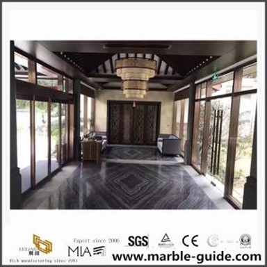 China Black Antique Marble Tiles for Project