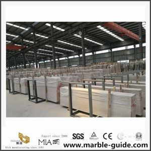 Chinese White Wood Vein Marble Tiles
