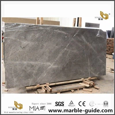 Elegant Grey Marble Slab for Flooring