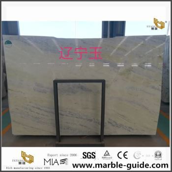Light Jade Green Marble Slab