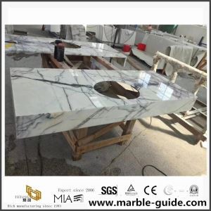 Lilac Marble Bathroom Vanity Tops for Hotel