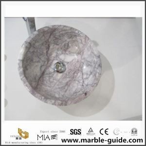 Lilac Marble Sinks for Countertop Design
