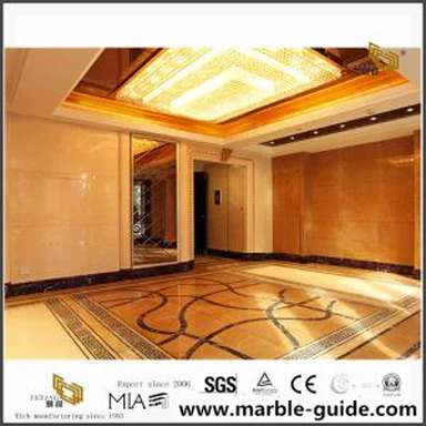Emperor Gold Marble Project for Hotel Hall