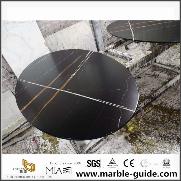 Black Marble Dining Table Tops