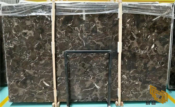 Dark Brown Emperador Marble Slab for Project