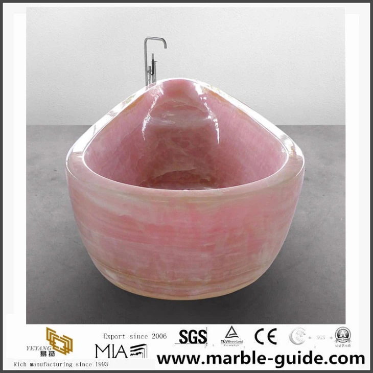 China Pink Onyx Bathroom Bathtub Manufacturers, Suppliers - Wholesale ...