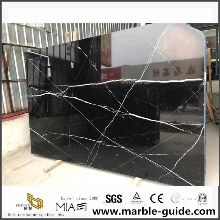 Polished Nero Marquina Marble Slabs