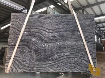 Grey Wood Vein Marble Natural Ancient Wood Grain Stone for Project