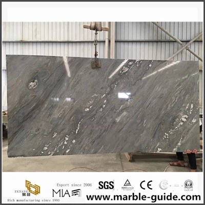 Grey Marble Slabs for Wall Design