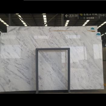 Tesla White Marble Slabs