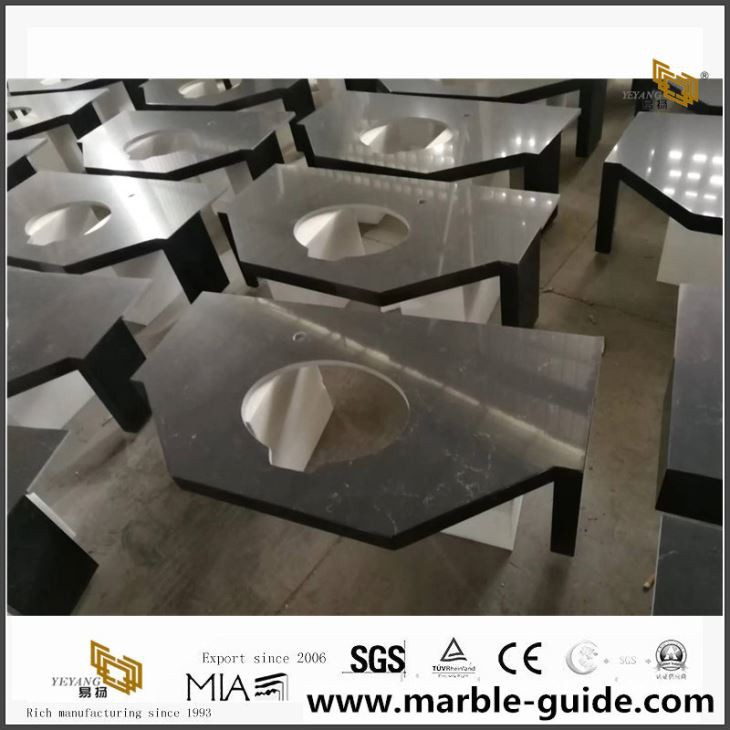 Stunning Black Quartz Countertops