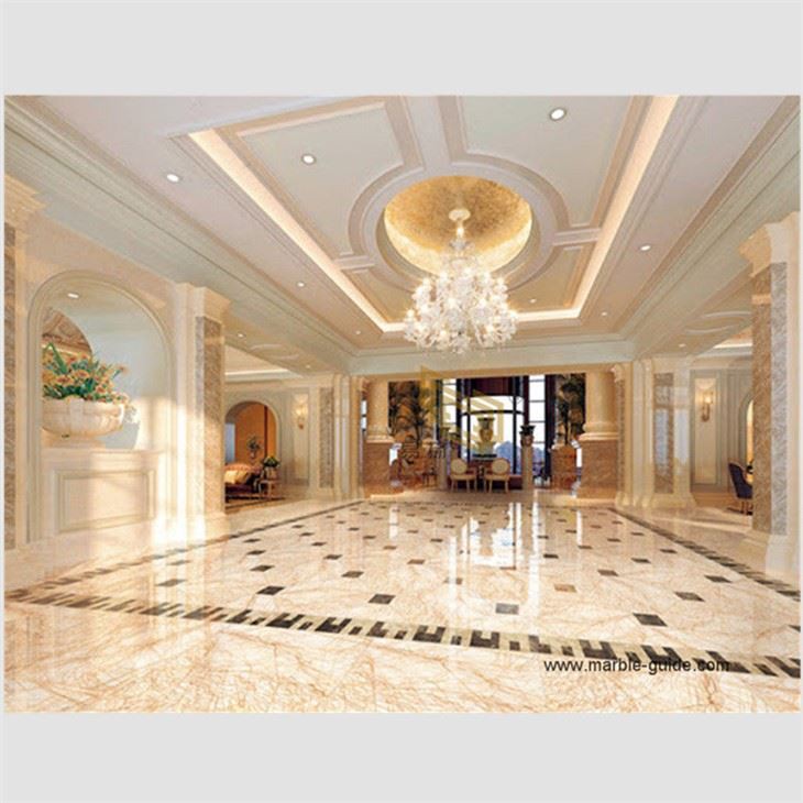 Golden Spider Marble For Floor And Staircase