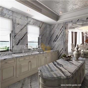 Blue Danube Marble Kitchen Top
