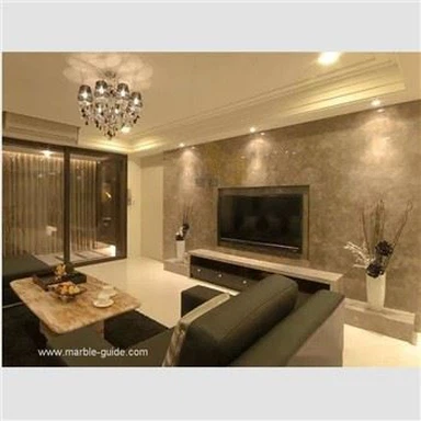 Bossy Gray Marble Wall And Tiles