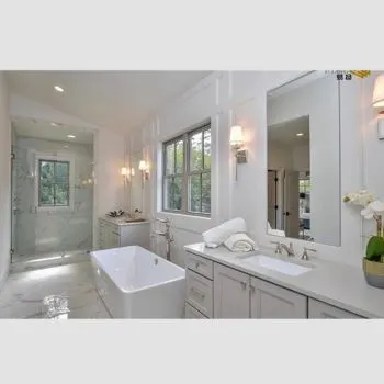 Crystal White Quartz Vanity Top for Bathroom