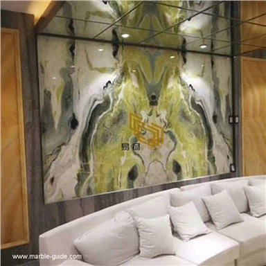 Dreaming Green Marble Wall Cladding