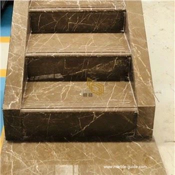 Fantasy Kazoffie Brown Marble Stairs Design