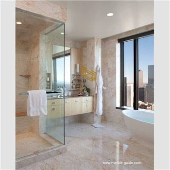 Greece Golden Spider Marble Fireplace Surrounding