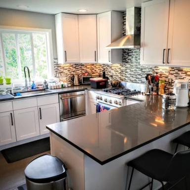 Grey Quartz Countertops For Kitchen