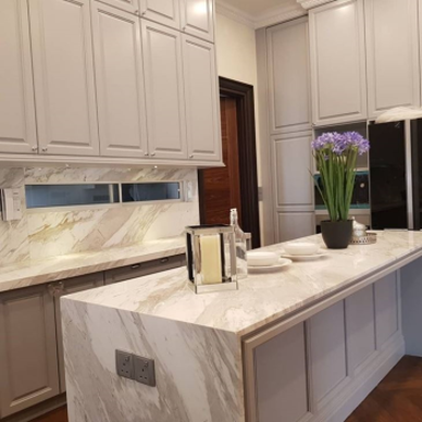 Volakas White Marble Countertops