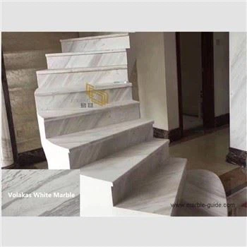 Volakas White Marble For Staircases