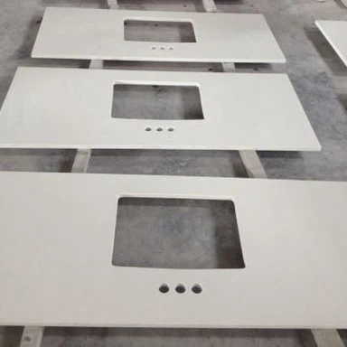 White Quartz Countertops FG308