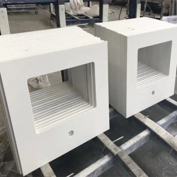 White Quartz Vanity Tops