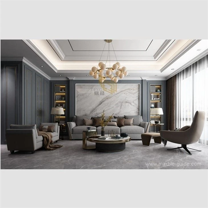 Armani Grey Artificial Marble For Interio Floor