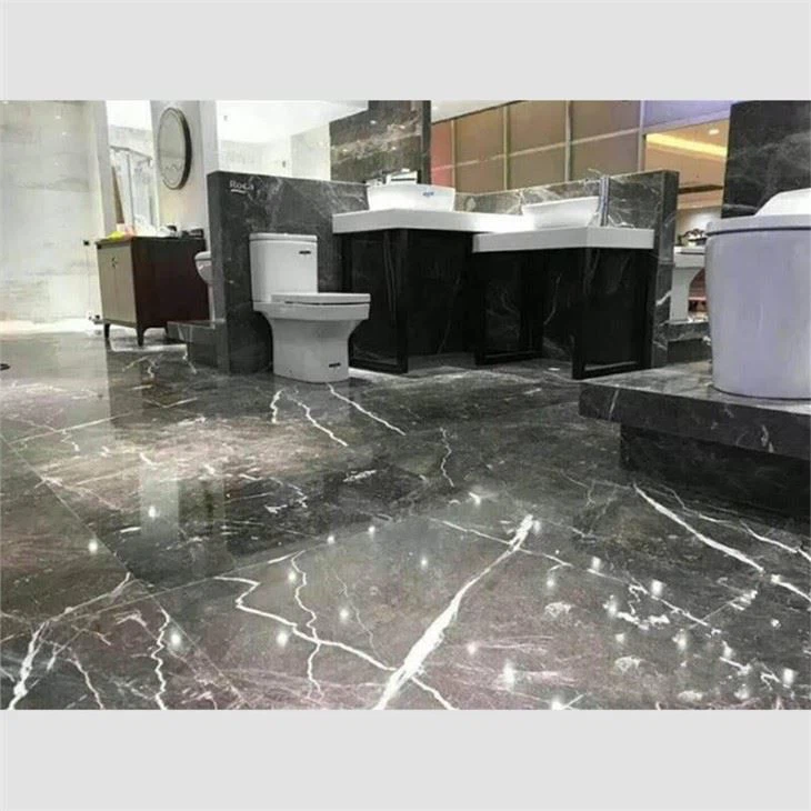Castel Gray Marble Staircase Steps