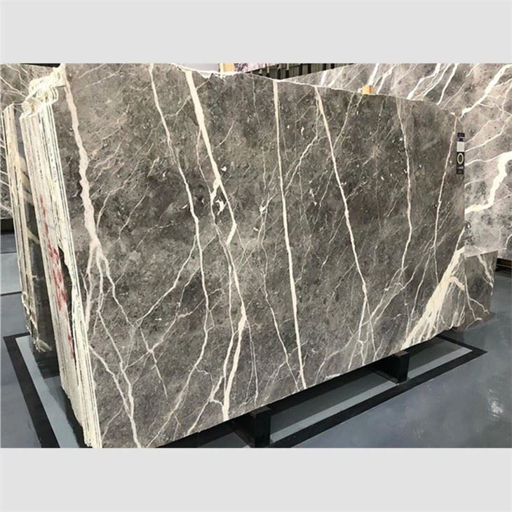Castel Gray Marble Staircase Steps