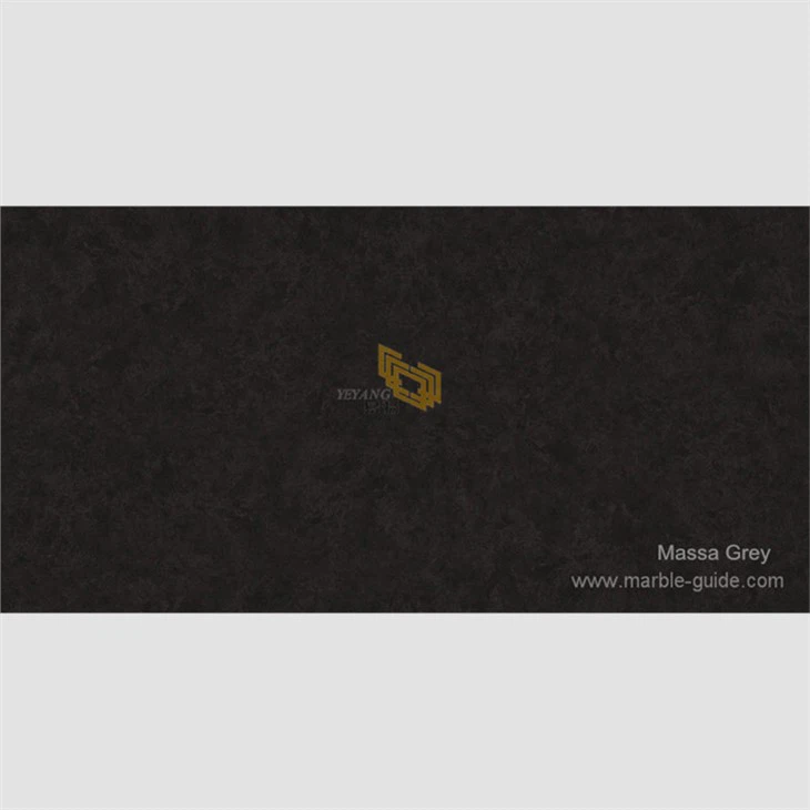 Custom Honed Massa Grey Sintered Stone For Kitchen Backsplash