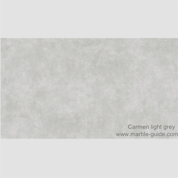 Honed Carmen Light Grey Sintered Stone Kitchen Countertops
