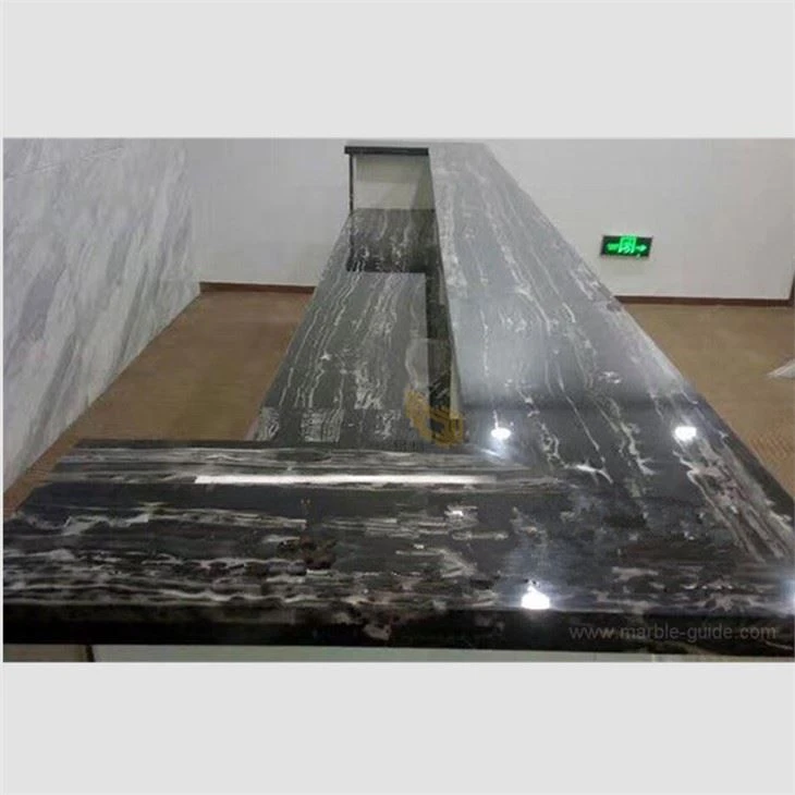 Silver Dragon Marble Table Top