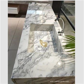 Arabescato White Marble Countertops For Kitchen And Bathroom