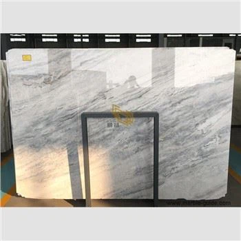 Vemont Light Grey Marble Slab Countertops