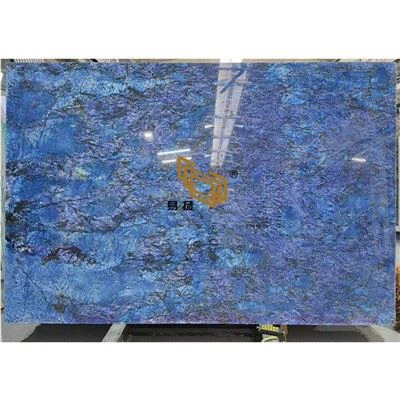 Beautiful Natural Luxury Blue Onyx Marble Slabs